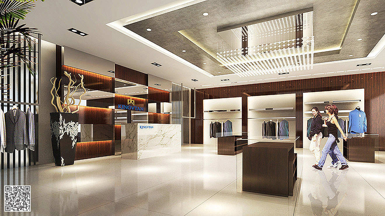 金田男裝專(zhuān)賣(mài)店設(shè)計(jì)