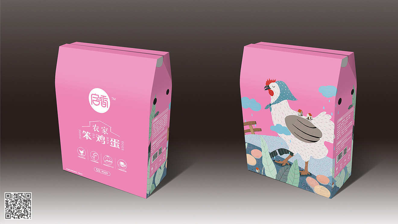 農(nóng)家笨雞蛋營(yíng)銷包裝設(shè)計(jì)