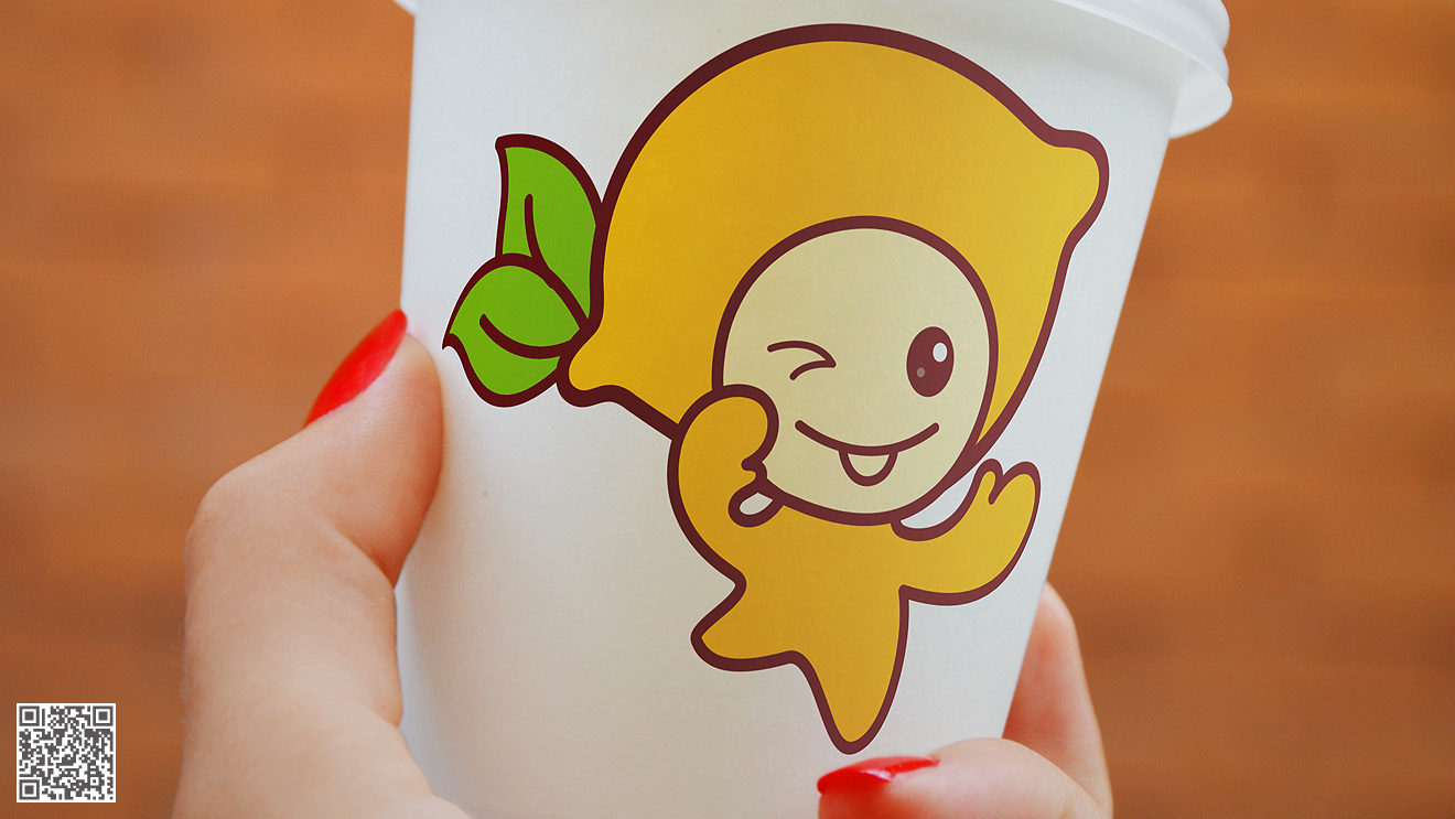 果嘻嘻冷飲加盟店品牌設(shè)計